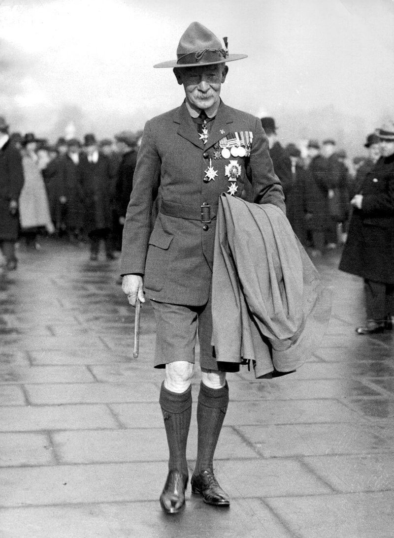 una foto de Robert Baden-Powell: fundador del movimiento scout